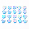 100Pcs Eco-Friendly Transparent Acrylic Beads TACR-YW0001-07F-2