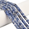 Natural Blue Spot Jasper Beads Strands G-Z110-B14-2x4mm-1