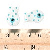 Baking Paint Glass Enamel Beads X-LAMP-D303-04I-3