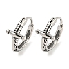 316 Surgical Stainless Steel Hoop Earrings EJEW-D096-14H-AS-1