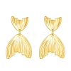 4 Pairs  Alloy Dangle Stud Earrings EJEW-HY0001-55-1