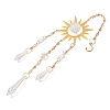 Alloy Sun Hanging Suncatchers GL-A001-02G-2
