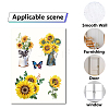 8 Sheets 8 Styles PVC Waterproof Wall Stickers DIY-WH0345-050-4