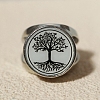 Tree of Life Urn Ashes Ring PW-WGCA7CF-03-1