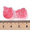 Transparent Spray Paint Glass Beads X1-GLAA-H035-01H-3
