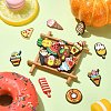 38Pcs 19 Styles Cute PVC Plastic Cabochons KY-CJ0001-65-6