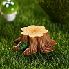 Resin Stump Chair Ornaments PW-WG76976-02-1