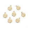 Rack Plating Brass Charms KK-D083-20G-1