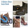 30 Sets 3 Colors Alloy Boot Lace Hooks FIND-DC0005-85-7