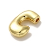 Rack Plating Brass Beads KK-R158-17C-G-2
