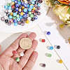 120pcs Handmade Millefiori Glass Round Beads LK-PA0001-05-3