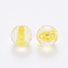 Transparent Acrylic Beads TACR-S154-11A-81-3
