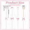 14Pcs Wooden Picks for Vase Decorations AJEW-SP0004-71B-2
