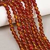 Handmade Lampwork Beads Strand LAMP-B056-8mm-17-1