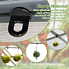 201 Stainless Steel Greenhouse S Hooks Hanger AJEW-WH0752-601-3