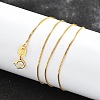 925 Sterling Silver Box Chain Necklaces STER-M086-03B-4