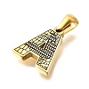 Golden 304 Stainless Steel Pendants STAS-K300-01G-A-2