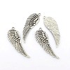 Antique Silver Plated Alloy Wing Big Pendants LS-ALRI-N019-04-3