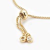 Adjustable Brass Bolo Bracelets BJEW-JB03898-05-2