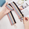 Cotton Cloth Stripe Pattern Bag Strap FIND-WH0077-75B-2