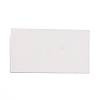 Rectangle Paper Reward Incentive Card DIY-K043-03-04-4