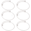 6Pcs Adjustable 304 Stainless Steel Wire Cuff Bangle Making MAK-BBC0001-24C-P-7