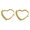 PVD Vacuum Plating Heart 304 Stainless Steel Hoop Earrings for Women EJEW-C053-06G-1