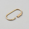 Brass Locking Carabiner KK-WH0001-34C-2
