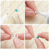 2 Styles 925 Sterling Silver Flat Pad Stud Earring Findings STER-BBC0009-78-7