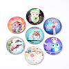 Fridge Magnets Glass Decorations GGLA-Q051-50mm-009-2