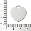 Valentine's Day 304 Stainless Steel Pendants SA-E001-13P-3