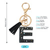 1Pc Resin Letter Keychains KEYC-TADJ0001-09E-3