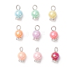 Opaque Acrylic Pendants PALLOY-JF03930-2