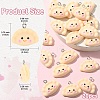 20Pcs Opaque Resin Pendants RESI-YW0004-50-2