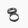 201 Stainless Steel Rotating Fidget Band Ring MATO-PW0001-059B-05-1