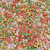 4 Colors 11/0 Christmas TOHO Round Seed Beads SEED-X0058-29-2
