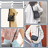 WADORN 4Pcs 4 Style Canvas Adjustable Bag Straps FIND-WR0009-22-6