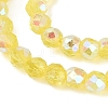 Transparent Glass Beads Strands LS-EGLA-N028-01A-A08-4