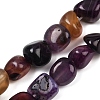 Natural Agate Beads Strands G-L630-F01-01C-2