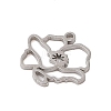 Non-Tarnish 304 Stainless Steel Pendants STAS-S139-06P-09-2