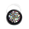 Flat Back Acrylic Rhinestone Nail Art Decorations MRMJ-Q013-183D-01-3
