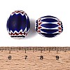 Handmade Millefiori Glass Barrel Beads LA-N002-16A-4