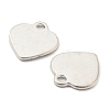Tibetan Style Alloy Stamping Blank Tag Charms LF10989Y-2