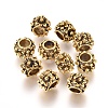 Cadmium Free & Nickel Free & Lead Free Alloy European Beads PALLOY-J218-199AG-NR-1