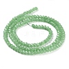 Baking Painted Imitation Jade Glass Bead Strands DGLA-A034-J2MM-A9-5