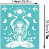 Self-Adhesive Silk Screen Printing Stencil DIY-WH0337-044-2