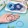 60Pcs 4 Colors Korean Waxed Polyester Cord Bracelet Making AJEW-CW0001-07-6