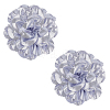 2Pcs Satin Brooches JEWB-FG0001-48B-1