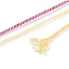 30M Segment Dyed Macrame Cotton Cord OCOR-T018-01V-3