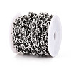 Brass knot Link Chains CHC-T018-22P-2